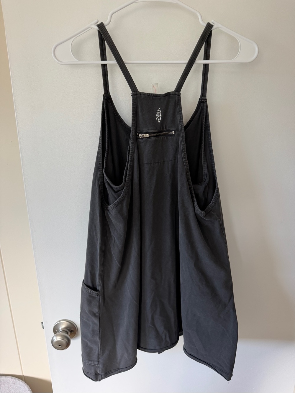 FP Movement Free People Hot Shot Mini Dress Dark Gray Size Medium - Picture 10 of 10